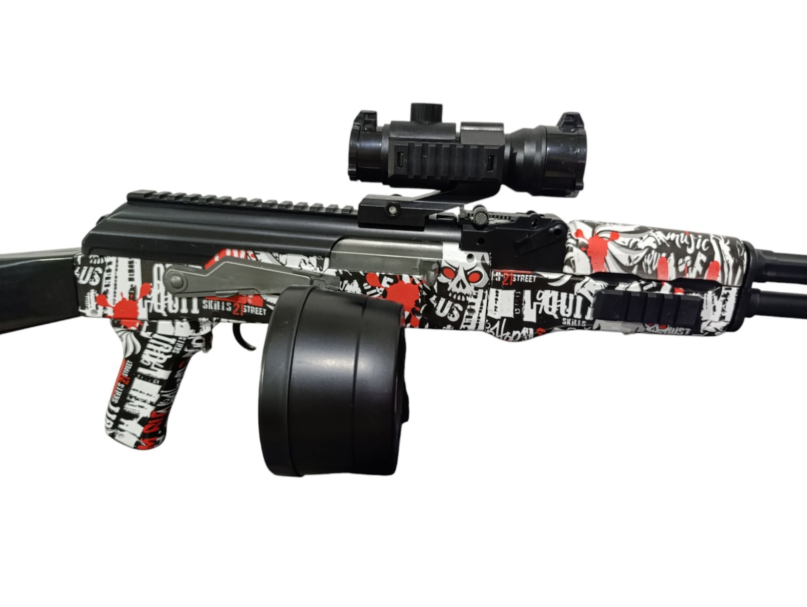 Miniatura 4 de Rifle AK 47 Hidrogel Recargable